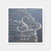 Shoreline Beauty Wedding Servet (Voorkant)