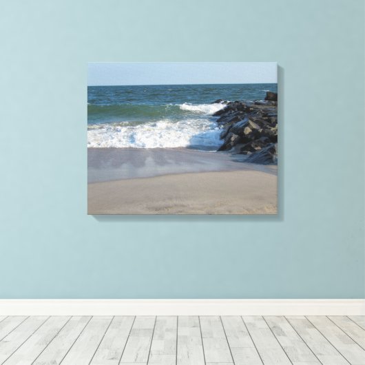 Shoreline Canvas Afdruk (Insitu (Houten vloer))