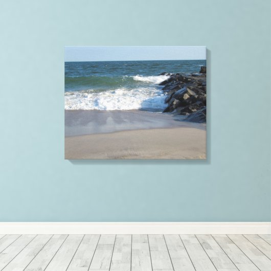 Shoreline Canvas Afdruk (Insitu (Houten vloer))