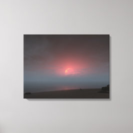 Shoreline (nacht) canvas afdruk