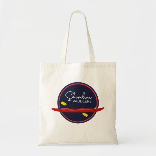 Shoreline Paddlers Canvas tas (Voorkant)