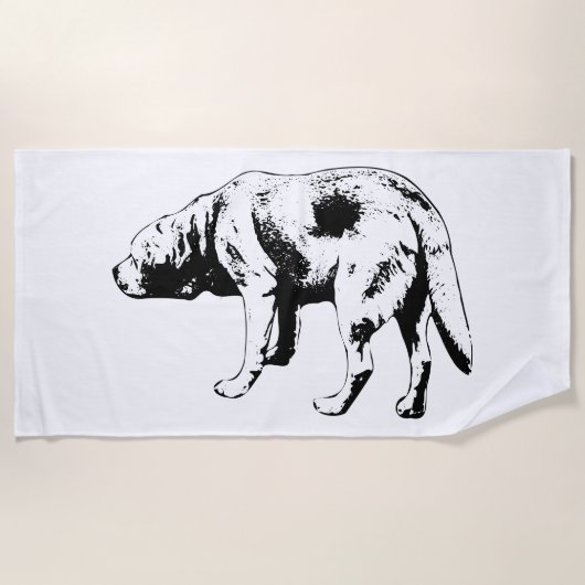 Shoreline Patrol, Kalme Geest Strandlaken (Voorkant)