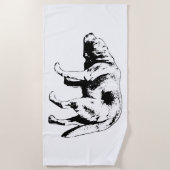 Shoreline Patrol, Kalme Geest Strandlaken (Voorkant)