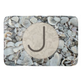 Shoreline Shells Initial Bath Style Badmat (Voorkant)