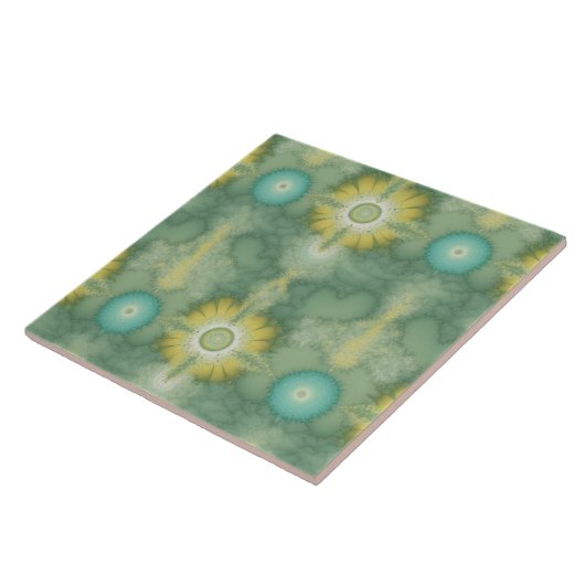 Shoreline Stropdas-dye Tegeltje (Zijkant)