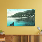 Shoreline Uitzicht South Sausalito Sausalito, CA Canvas Afdruk (Insitu (Woonkamer))