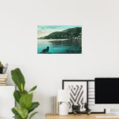 Shoreline Uitzicht South Sausalito Sausalito, CA Poster (Thuiskantoor)