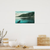 Shoreline Uitzicht South Sausalito Sausalito, CA Poster (Keuken)