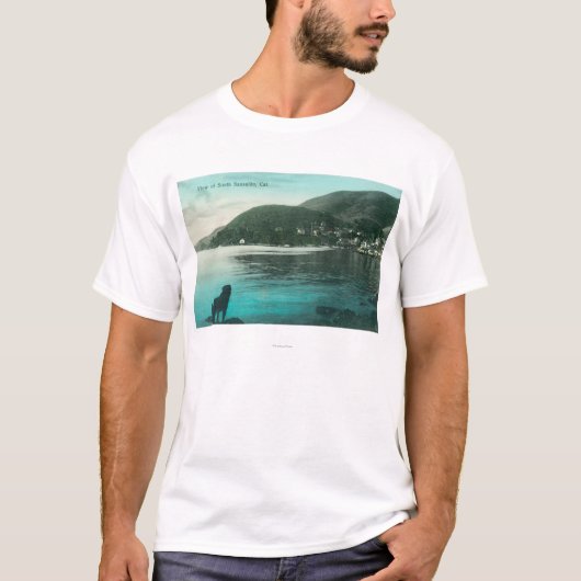 Shoreline Uitzicht South Sausalito Sausalito, CA T-shirt (Voorkant)