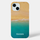 Shoreline van Boven Cool Gepersonaliseerd Case-Mate iPhone Case (Achterkant)
