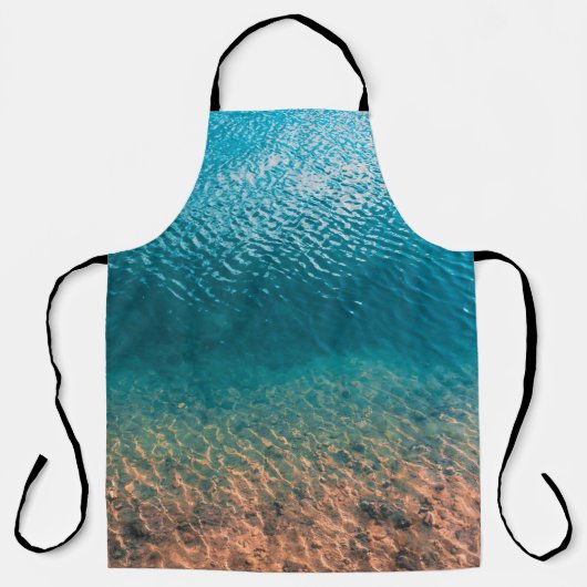 Shoreline Waves Apron Schort (Voorkant)