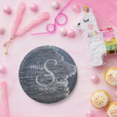 Shoreline Wedding Papieren Bordje (Feest)