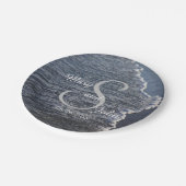 Shoreline Wedding Papieren Bordje (Gekanteld)