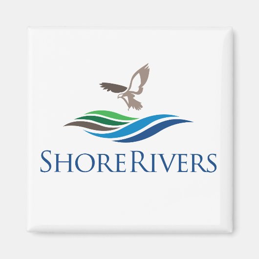 ShoreRivers koelkast magnet (Voorkant)
