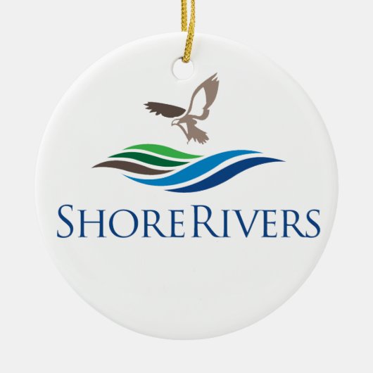 ShoreRivers vakantieversiering Keramisch Ornament (Voorkant)