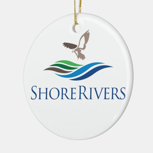 ShoreRivers vakantieversiering Keramisch Ornament (Links)