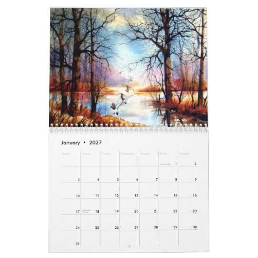 Shores 2011 kalender (Jan 2027)