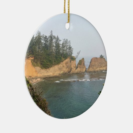 Shores Acres State Park, Oregon Coast Keramisch Ornament (Rechts)