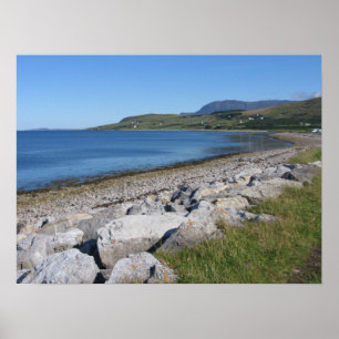 Shores of Loch Broom, Ullapool, Schotland Poster