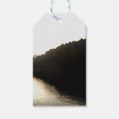 Shores van schaduwlandschapskunst cadeaulabel (Voorkant)