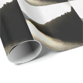 Shores van schaduwlandschapskunst cadeaupapier (Rol Hoek)