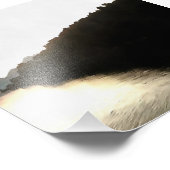 Shores van schaduwlandschapskunst foto afdruk (Hoek)