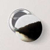 Shores van schaduwlandschapskunst ronde button 5,7 cm (Voorkant /achterkant)