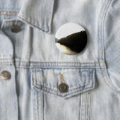 Shores van schaduwlandschapskunst ronde button 5,7 cm (In situ)