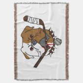 SHORESY Sudbury Bulldogs Deken (Voorkant Verticaal)