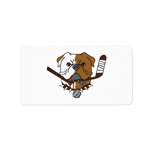 SHORESY Sudbury Bulldogs Etiket (Voorkant)