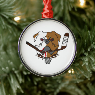 SHORESY Sudbury Bulldogs Metalen Ornament