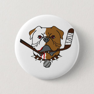 SHORESY Sudbury Bulldogs Ronde Button 5,7 Cm