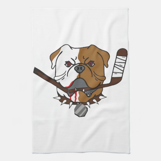 SHORESY Sudbury Bulldogs Theedoek (Verticaal)