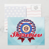 Shoreview, MN Briefkaart (Voorkant / Achterkant)