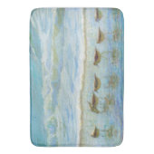 Shorevogels, een dag bij het strand badmat (Voorkant Verticaal)