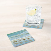 Shorevogels, een dag bij het strand kartonnen onderzetters (Insitu)