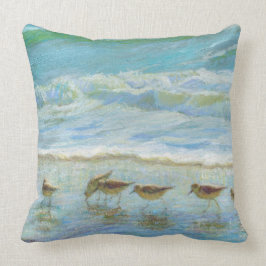 Shorevogels, een dag bij het strand kussen