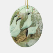  Shorevogels in Marsh door Louis Fuertes Keramisch Ornament (Rechts)