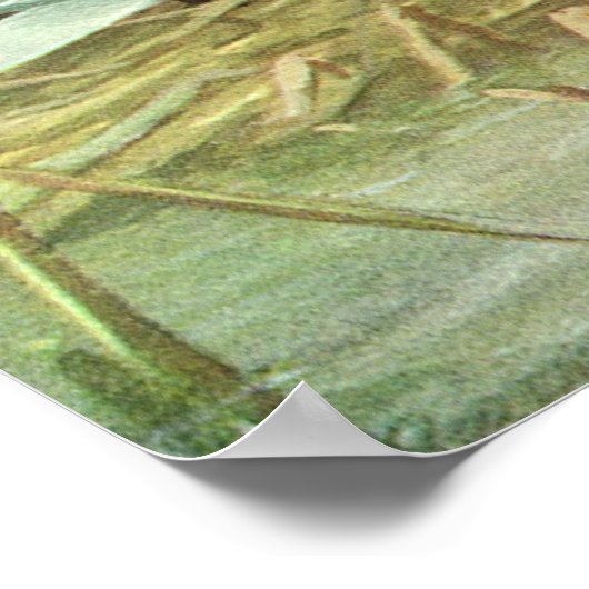  Shorevogels in Marsh door Louis Fuertes Poster (Hoek)