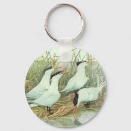  Shorevogels in Marsh door Louis Fuertes Sleutelhanger