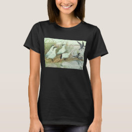  Shorevogels in Marsh door Louis Fuertes T-shirt