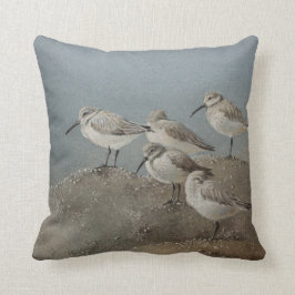 Shorevogels/Sanderlings Stunning Sierkussen