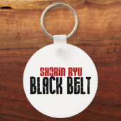 Shorin Ryu Black Belt Karate Sleutelhanger (Voorkant)
