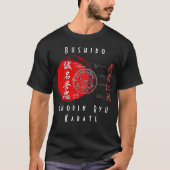 Shorin Ryu Karate Bushido Values Budo T-Shirt (Voorkant)
