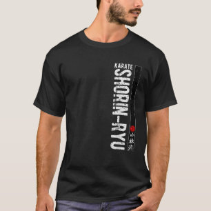 Shorin Ryu Karate Do Martial Arts Japan Belt Retro T-shirt