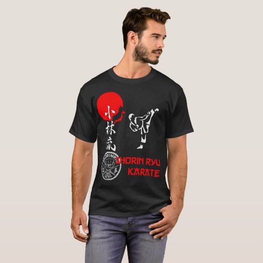 Shorin Ryu Karate Spirit - Karate Art T-Shirt (Voorkant volledig)