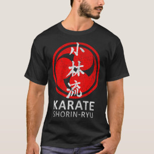 Shorin Ryu Karate Symbool Kanji Japan Martial Art T-shirt