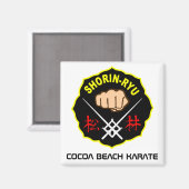 SHORIN RYU MAGNEET (SELECTEER UW EIGEN GROEPSNAAM) (Voorkant / Achterkant)