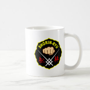 Shorin Ryu Matsubayashi Stijl Karate Kanji Voorkan Koffiemok