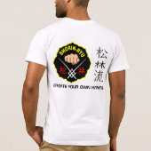 SHORIN RYU MATSUBAYASHI TWEE ZIJDE KARAAT SHIRT (Achterkant)